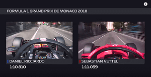 Ricciardo Formel 1 in Monaco - der Sieg gegen Sebastian Vettel